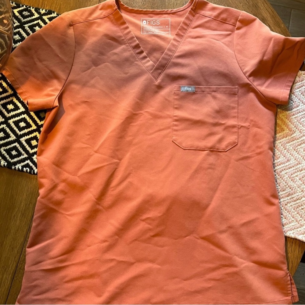 Figs Terracotta Scrub Set